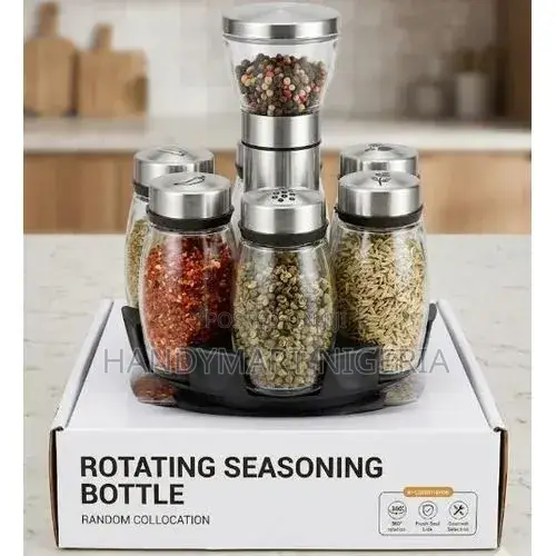 6-Piece Rotating Seasoning Bottle Set 5% OFF