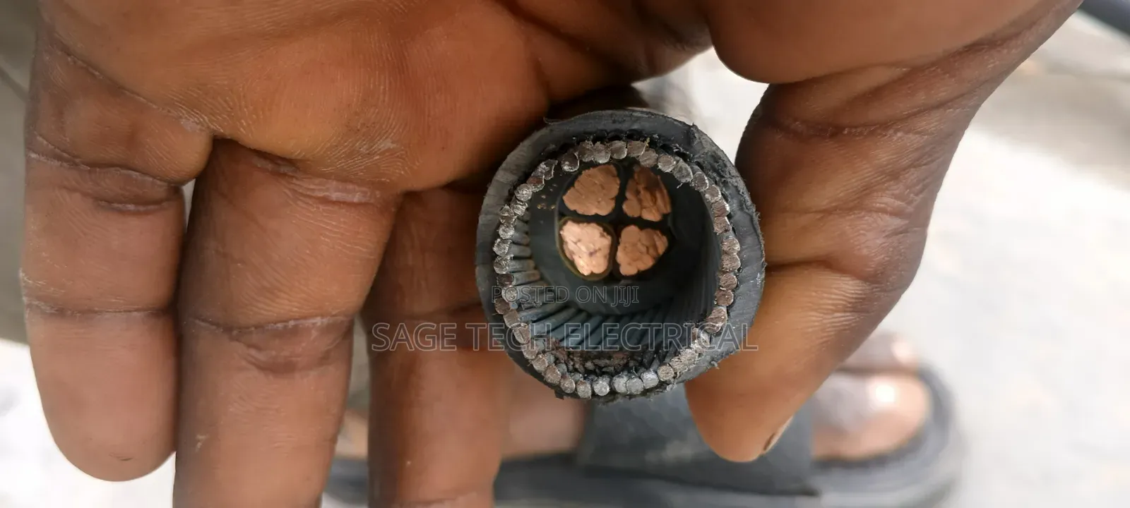 35mm 4core PVC/SWA/XLPE/PVC Armoured Cable Nigerchin