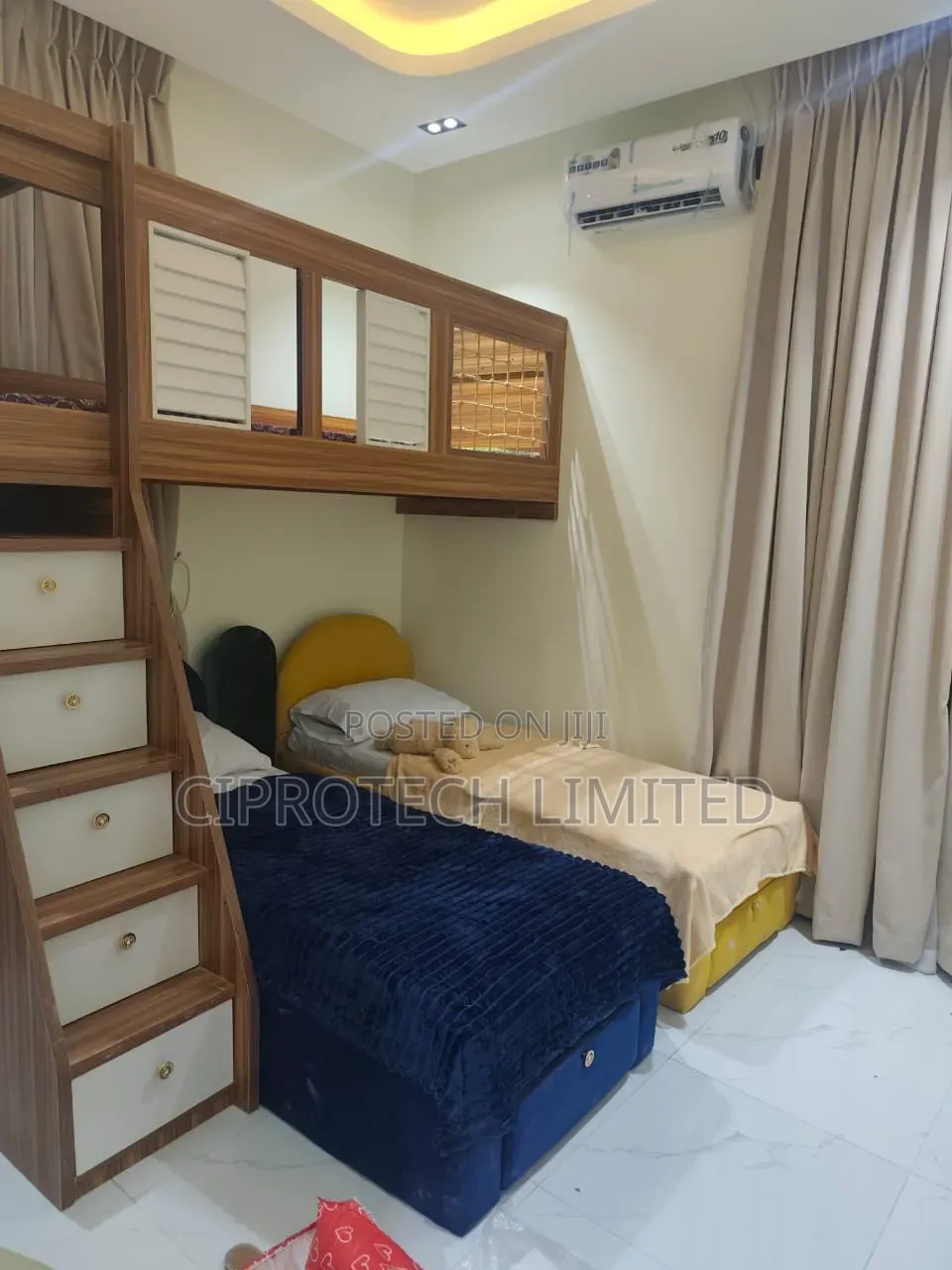 Wooden Bunk Bed Adults Children