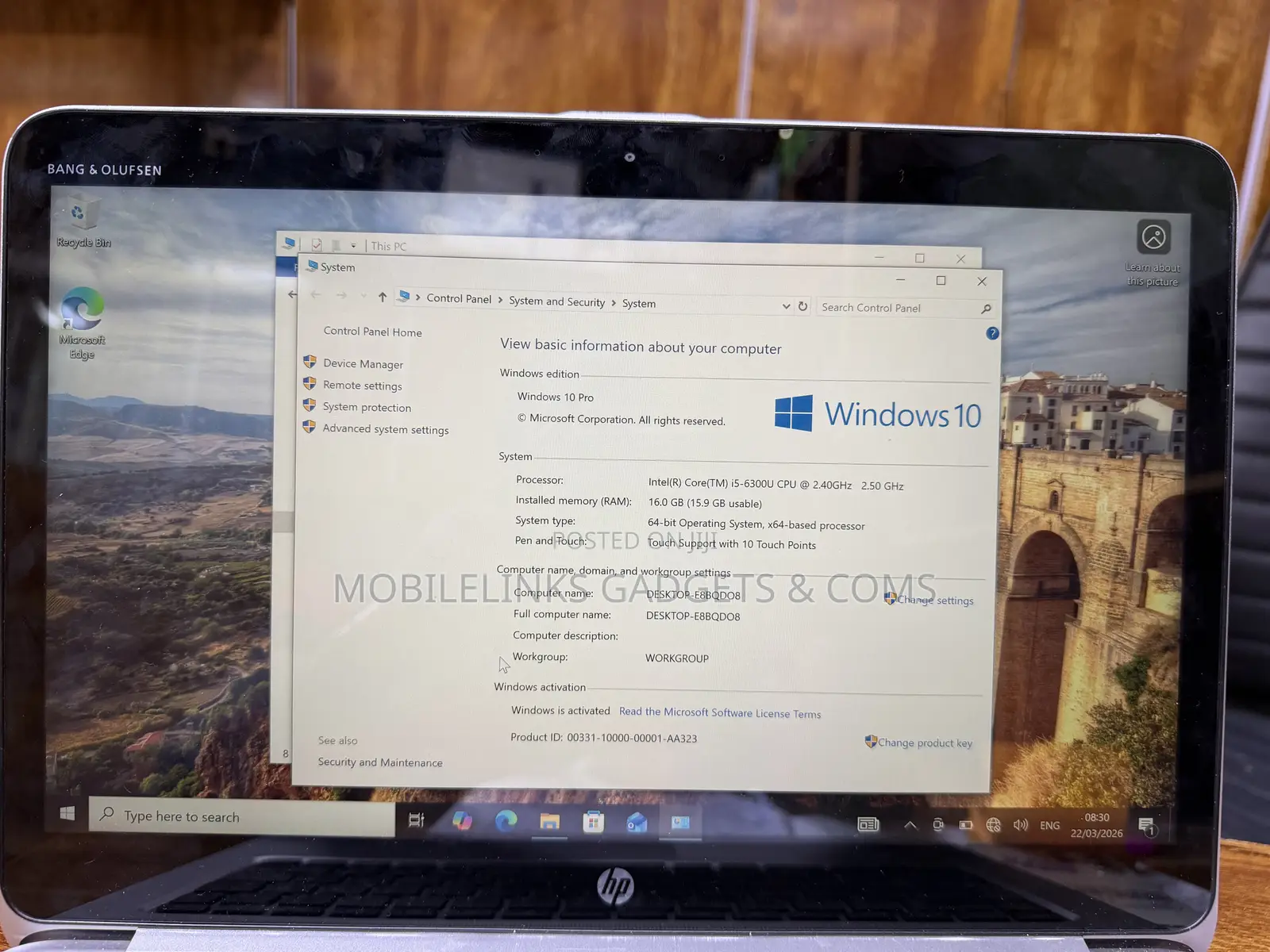 Laptop HP EliteBook 1040 G3 16GB Intel Core i5 SSD 256GB