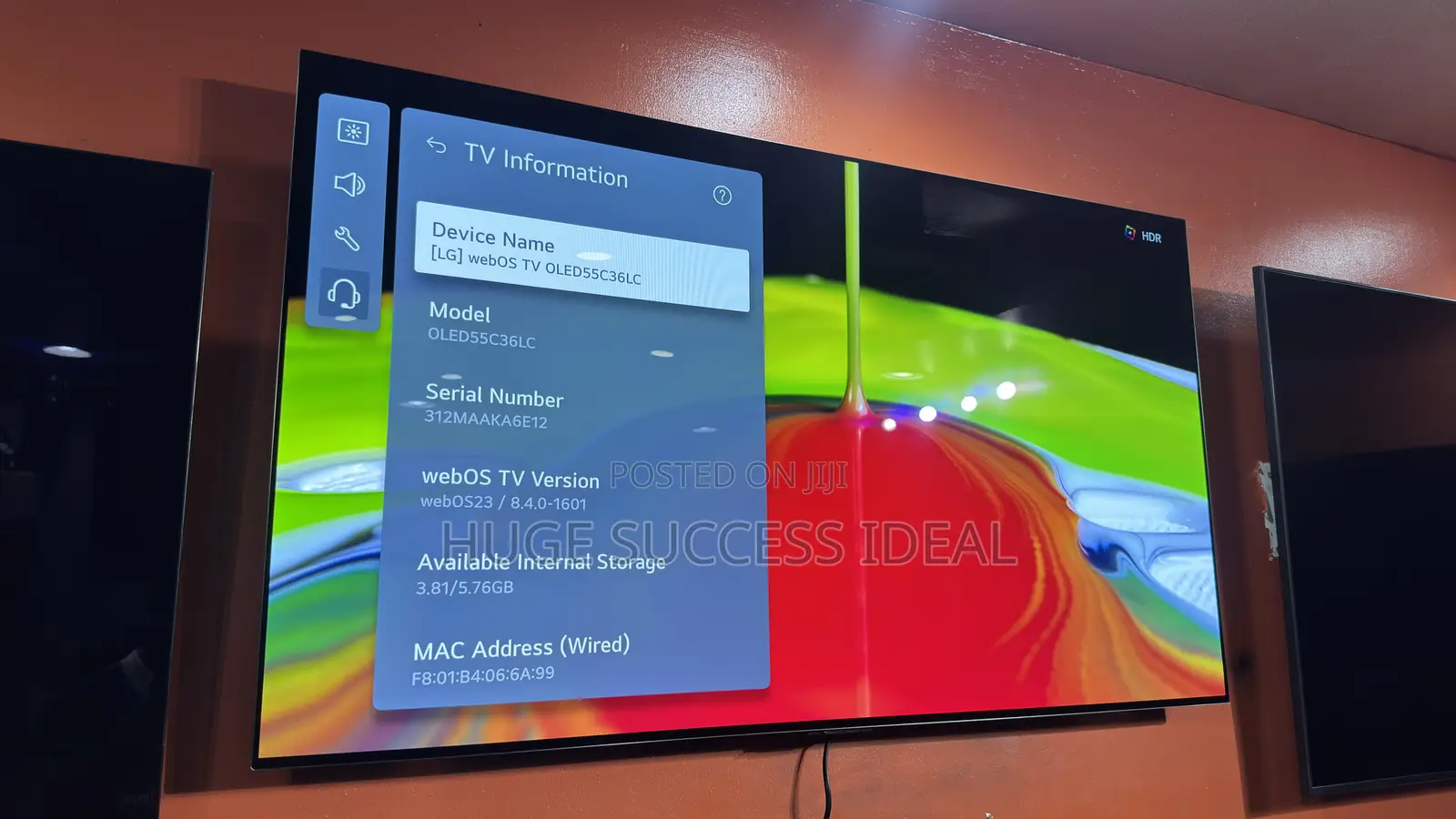 LG OLED Evo 55 Inch C3 Series Smart Ultra HD HDR TV 2023