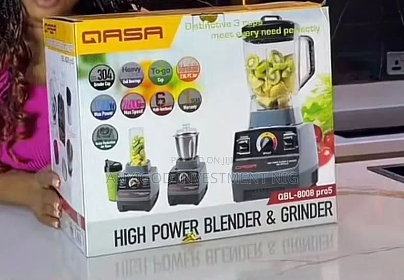 Qasa QBL-8008 Pro5 1500w Blender
