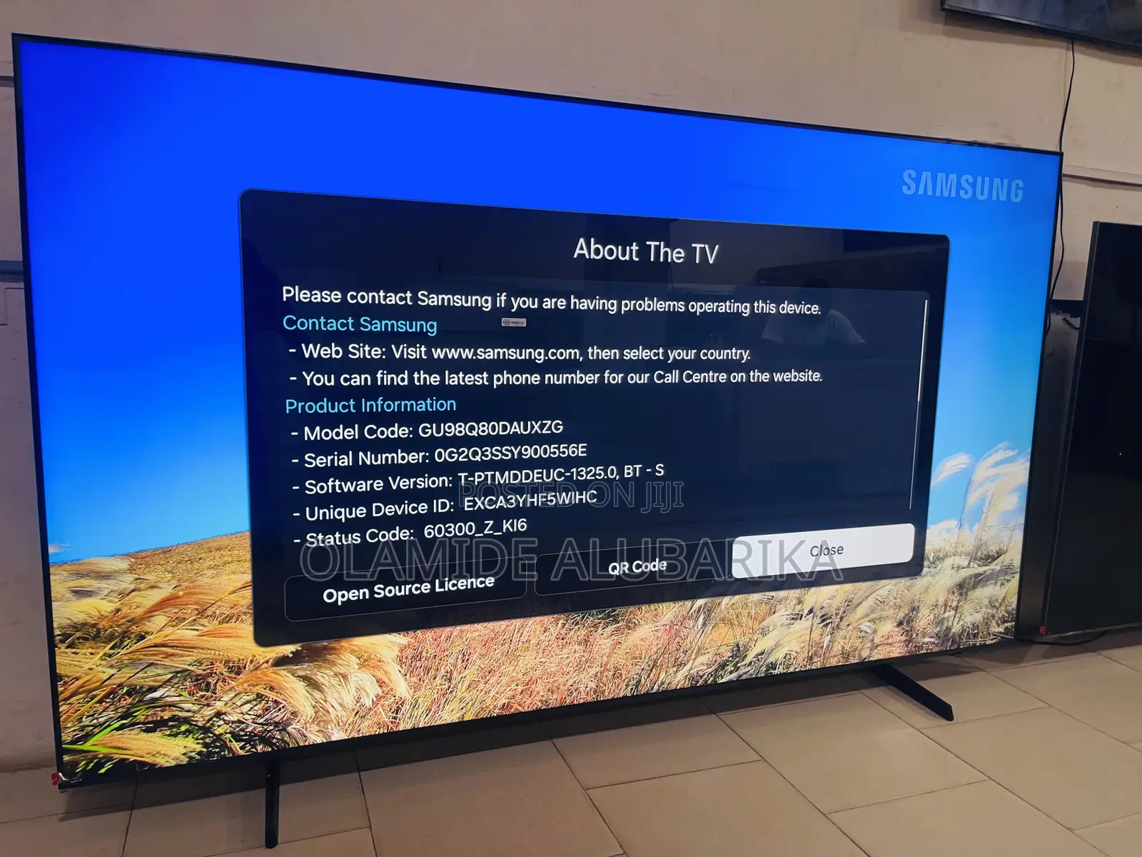 Samsung Open Box Qled 98” Q80D 2025 Is Massive Big Cinema Smart TV