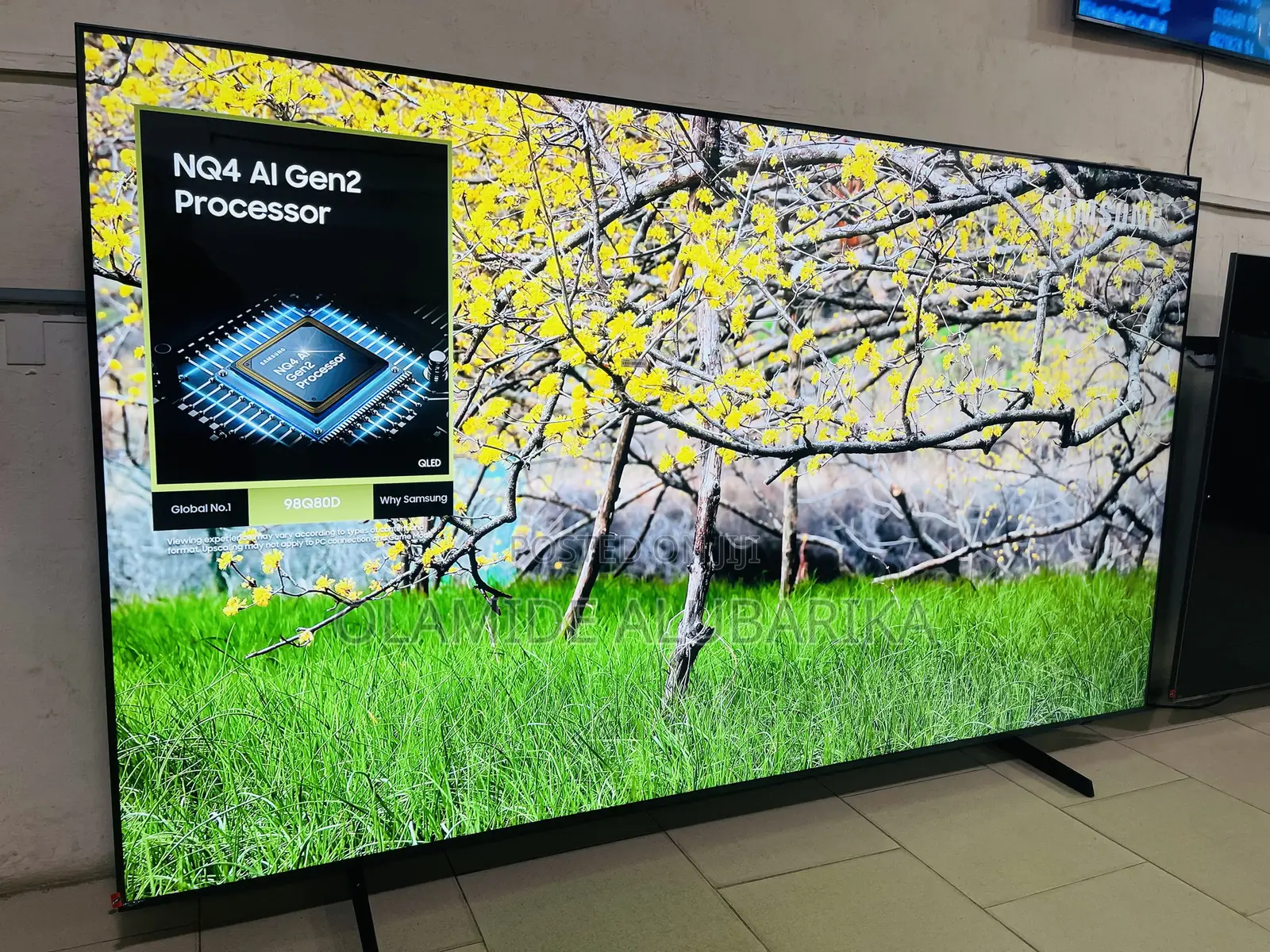 Samsung Open Box Qled 98” Q80D 2025 Is Massive Big Cinema Smart TV