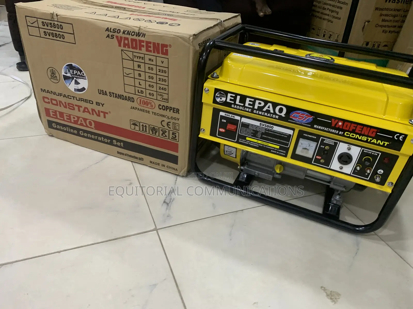 Elepaq SV5800 Petrol Generator