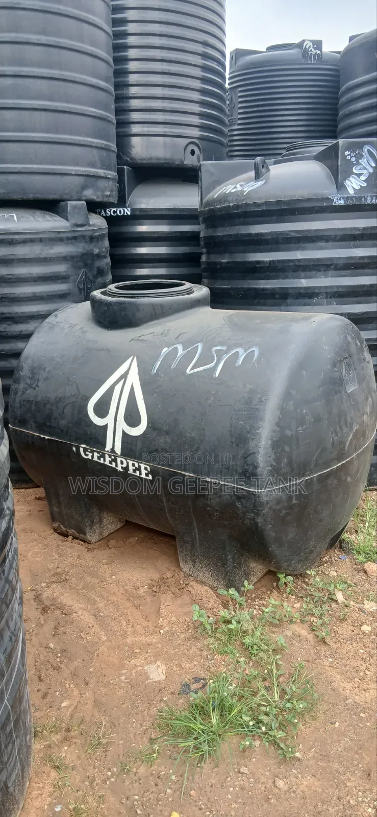 Tanker Shape Geepee Tank