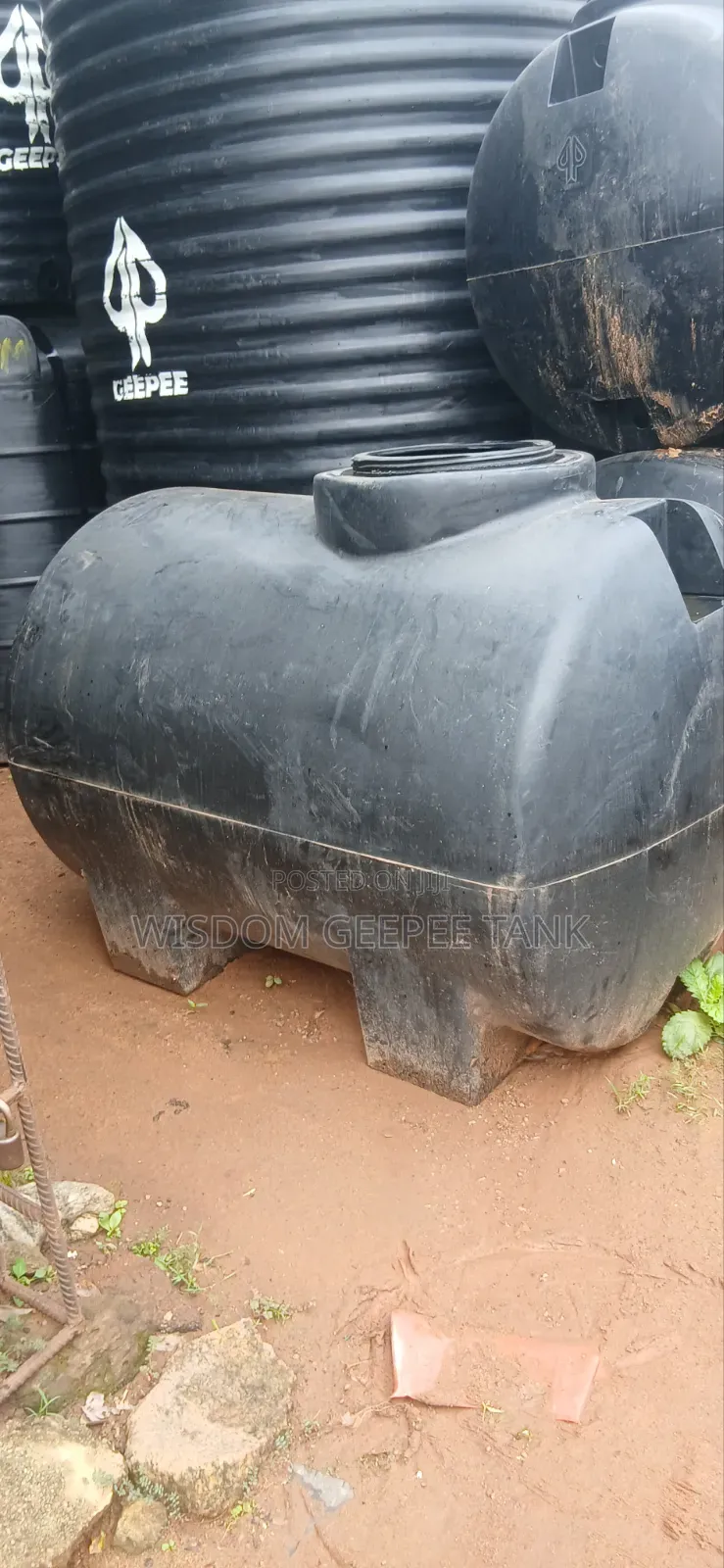 Tanker Shape Geepee Tank