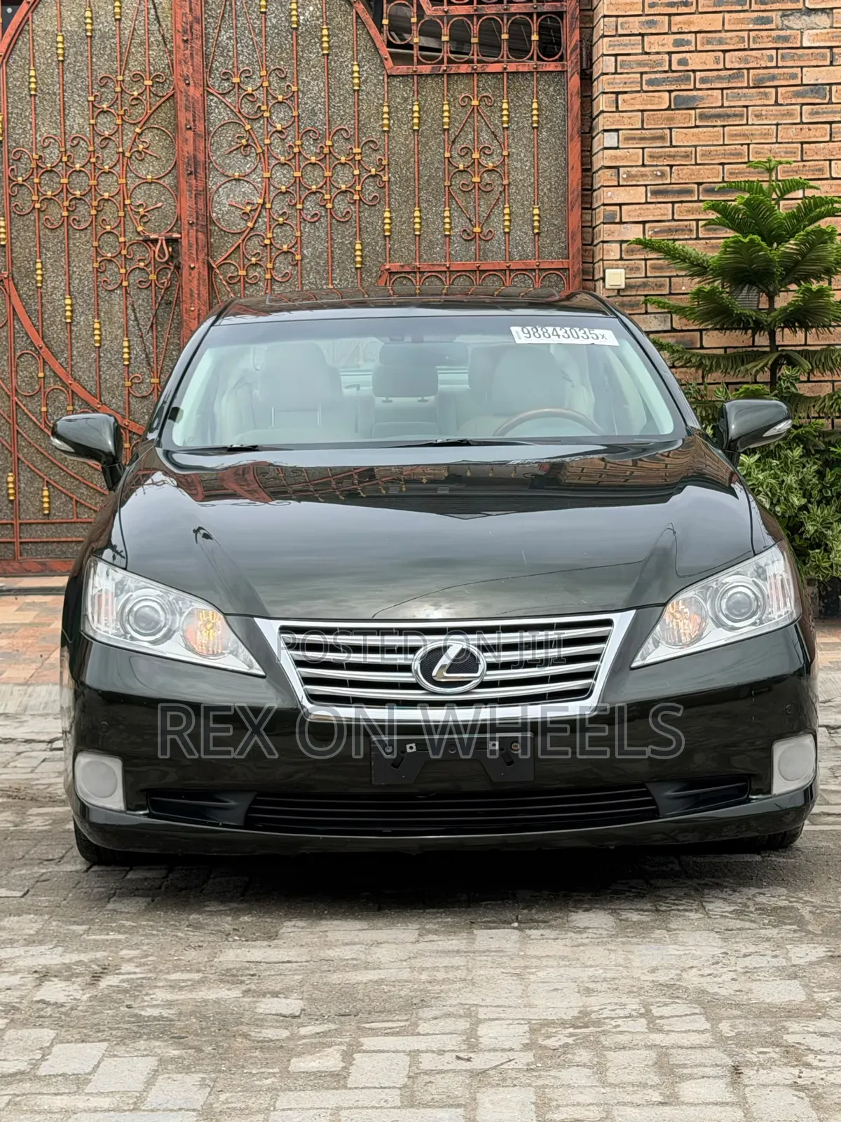 Lexus ES 350 2011 Green