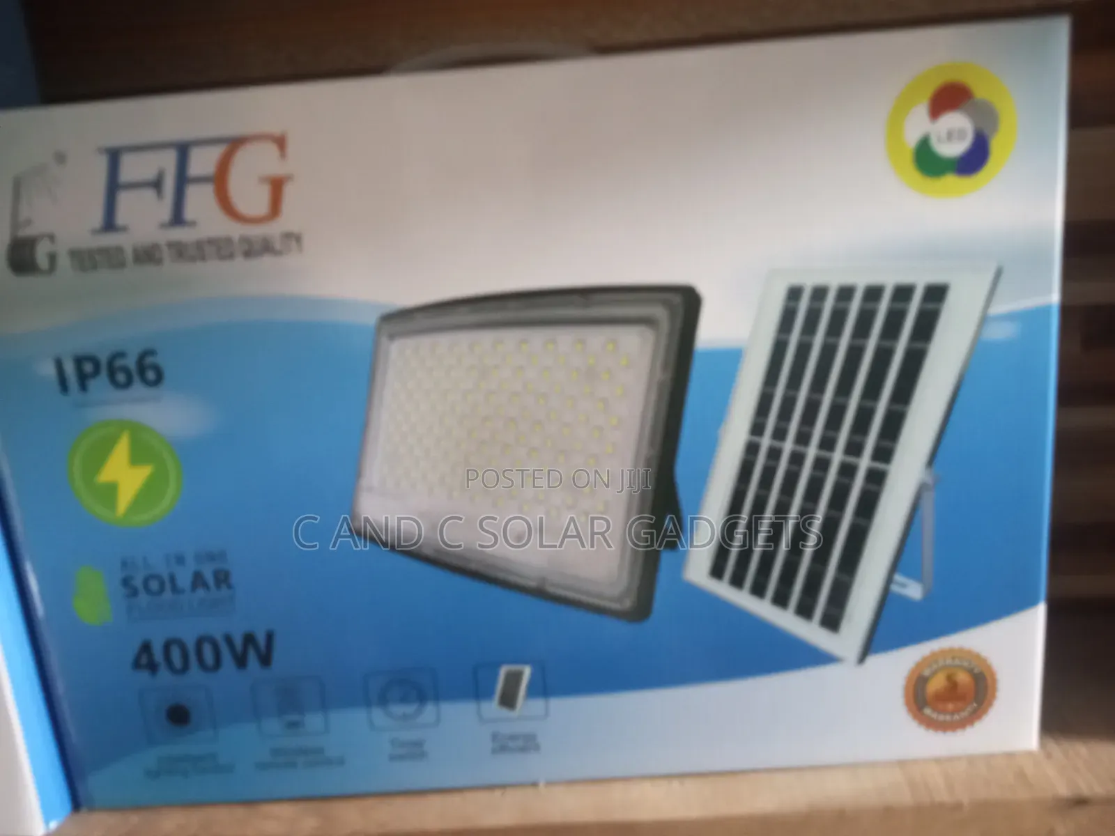 FFG Solar Flood Light 400 Wats
