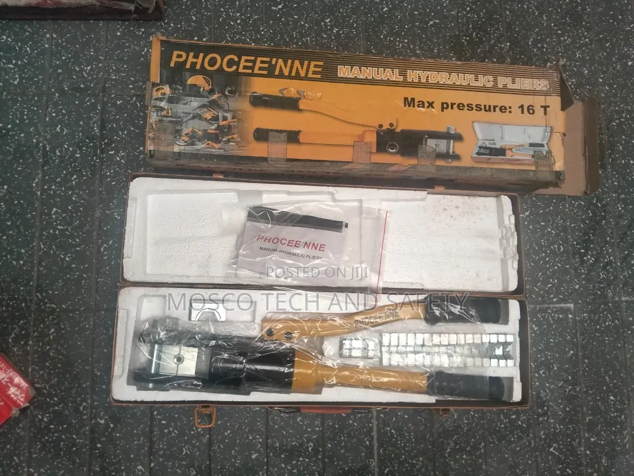 Manual Hydraulic Cable Lug Crimping Tool