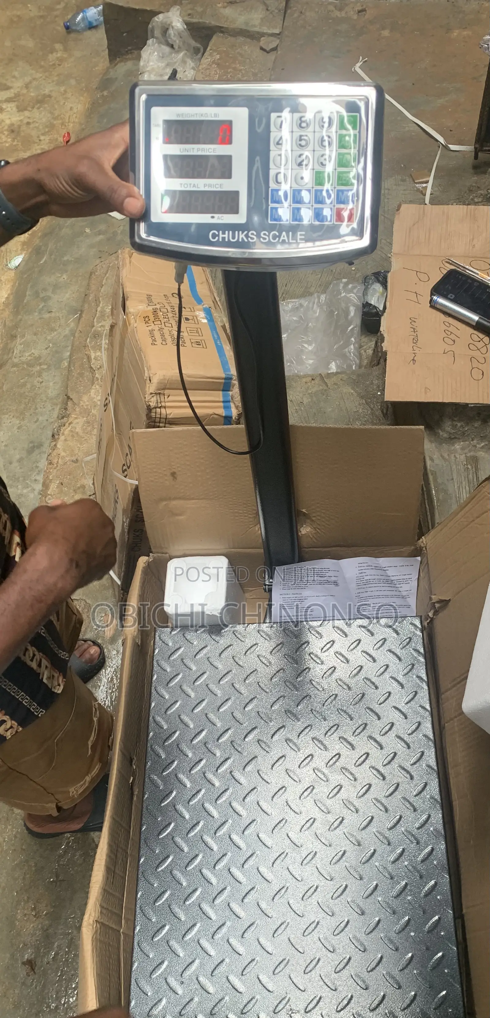 500kg Digital Industrial Weighing Scale