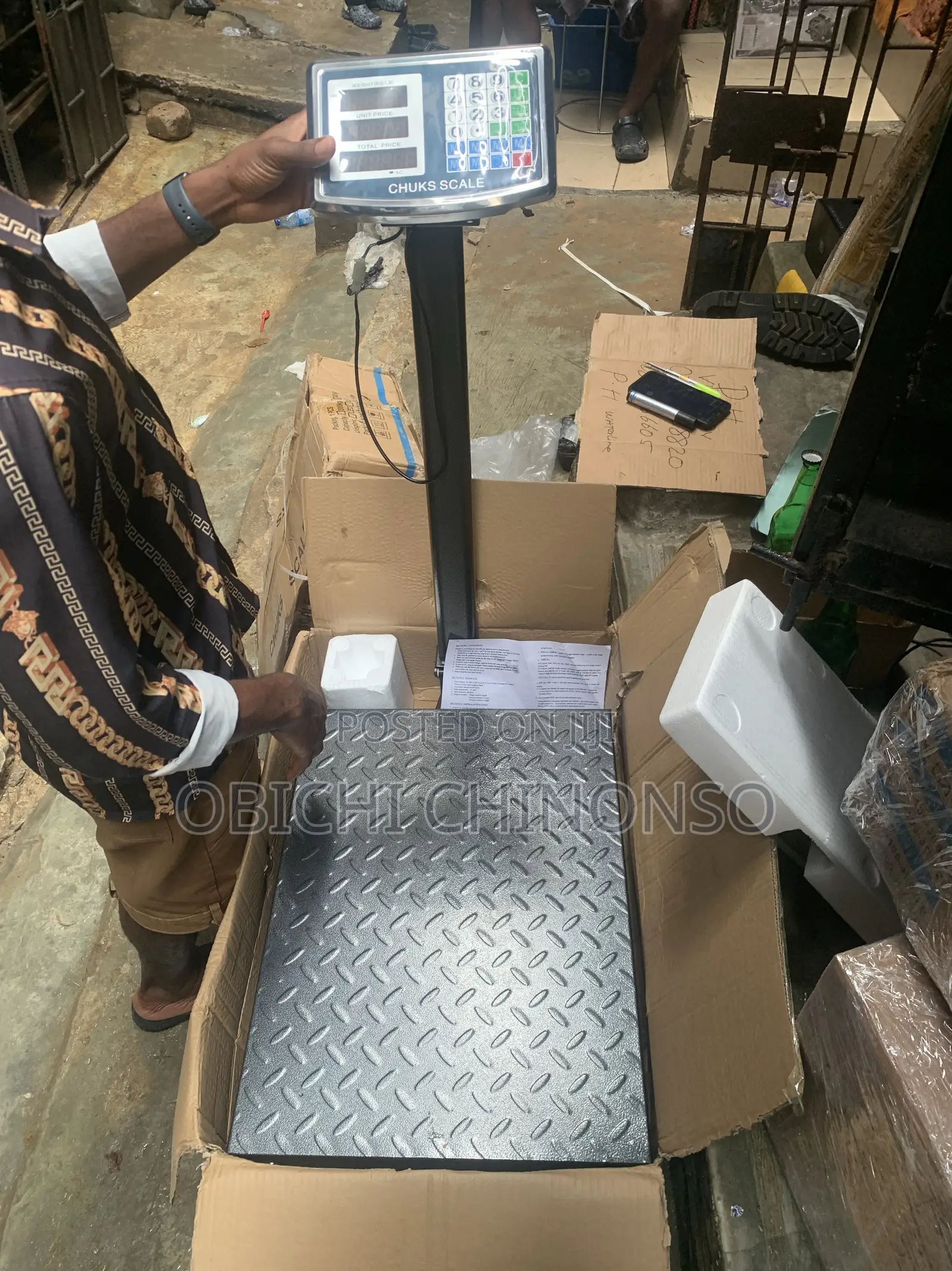 500kg Digital Industrial Weighing Scale