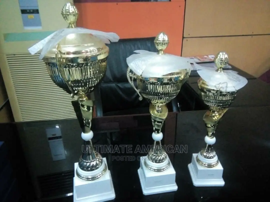 Small Size Gold and White Italian Competition Cup
