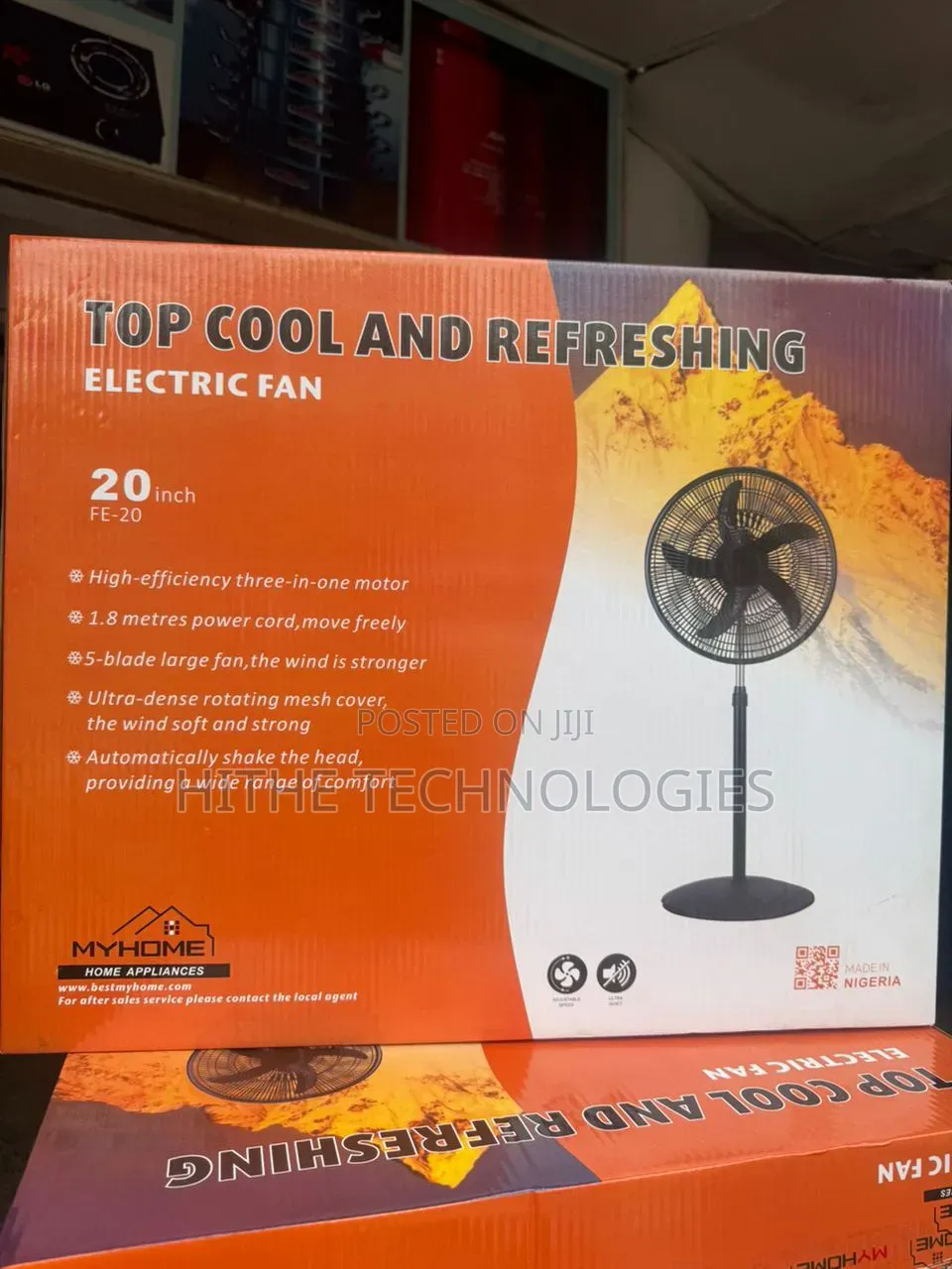 20 Inches Standing Fan (Payment on Delivery Within Ibadan)