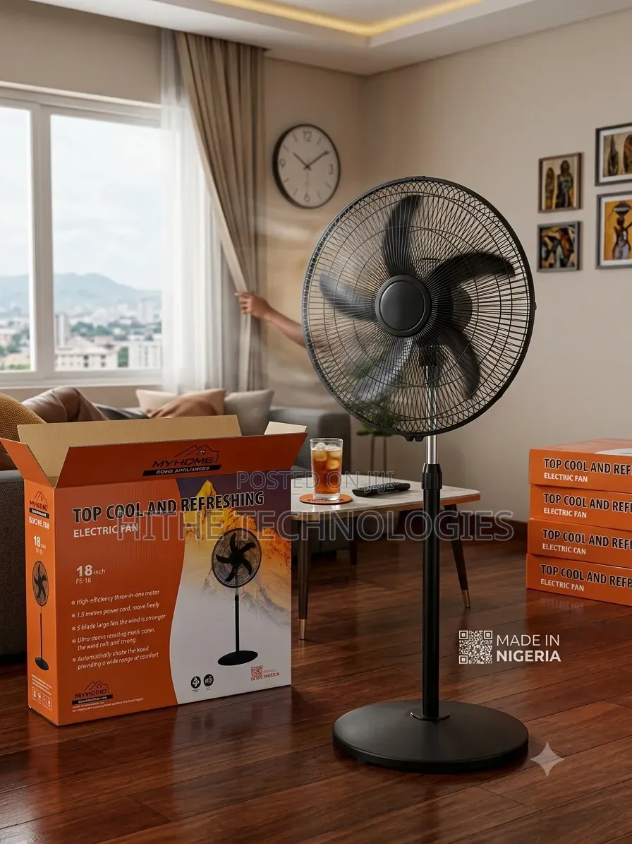 20 Inches Standing Fan (Payment on Delivery Within Ibadan)