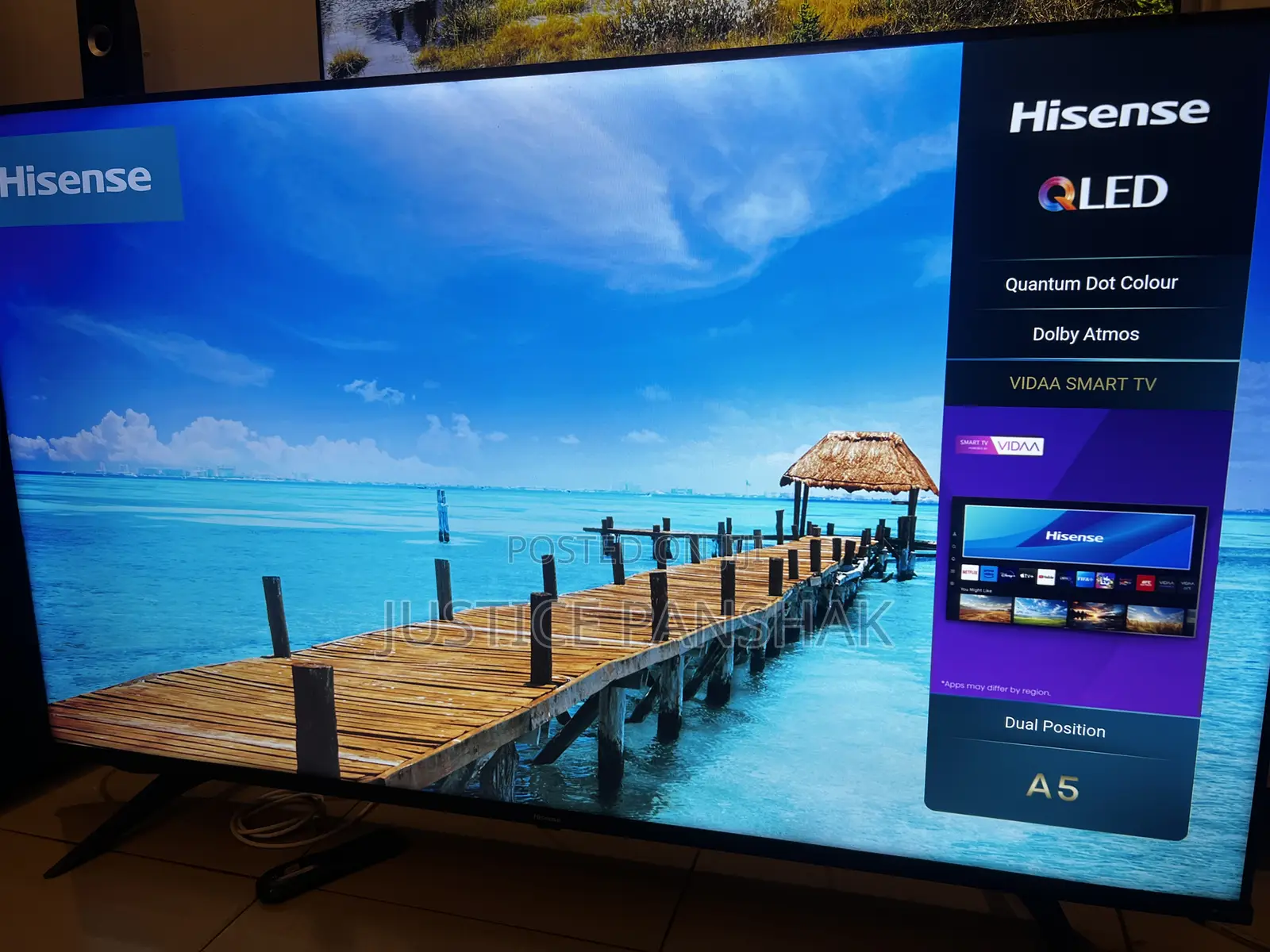 55 Inches Hisense QLED A5 Smart TV