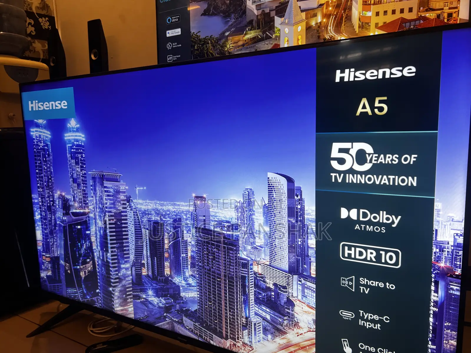 55 Inches Hisense QLED A5 Smart TV
