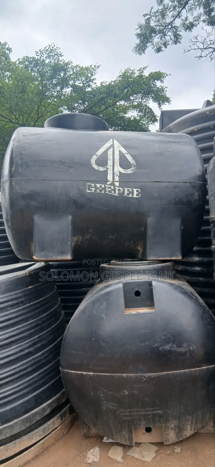 Tanker Shape Geepee Tank