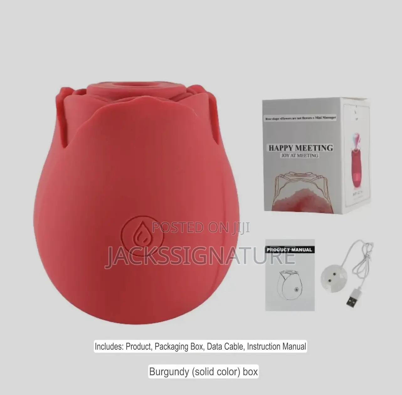 Rose  Vibrator Vagina Clit Sucker