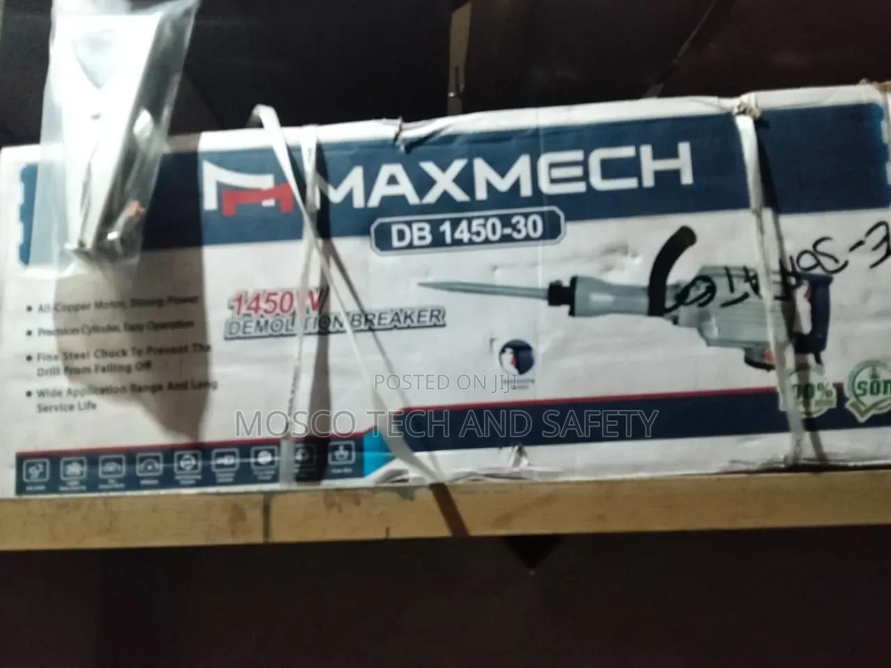 Maxmech DB 1450-30 Demolition Breaker (1450W)