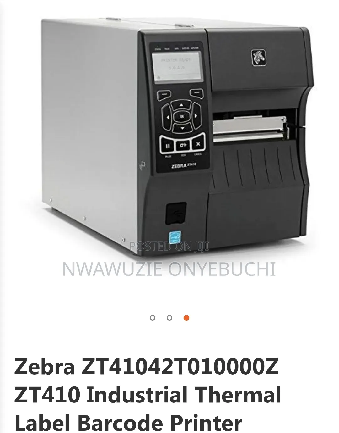 ZT410 Industrial Thermal Label Barcode Printer