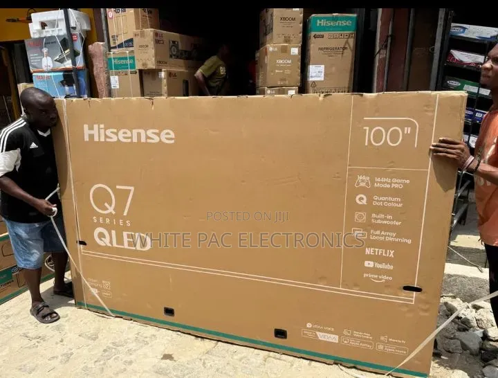 2026 New Hisense 100"inch Qled Frameless Smart TV ( 100Q7Q ) > 2 Yrs
