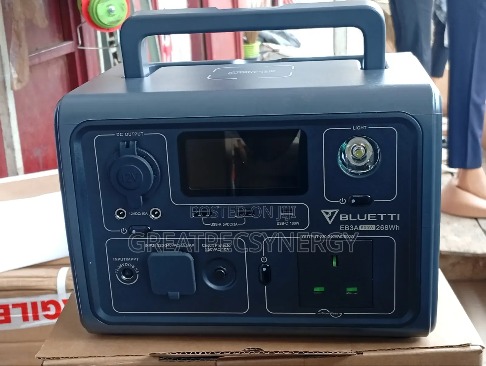 Portable Power Station Bluetti EB3A 268Wh /600w