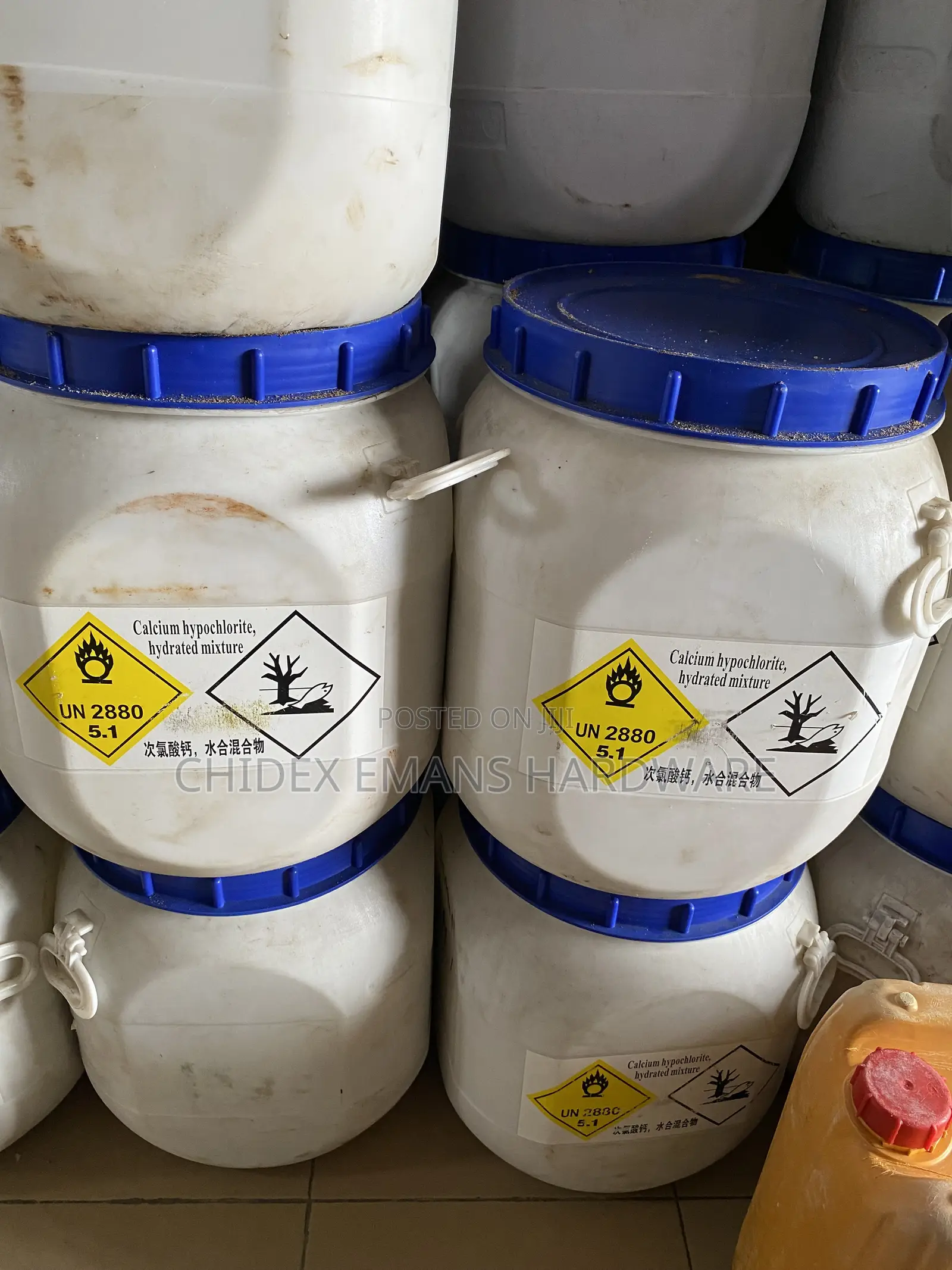 Calcium Hypochlorite, Hydrated Mixture
