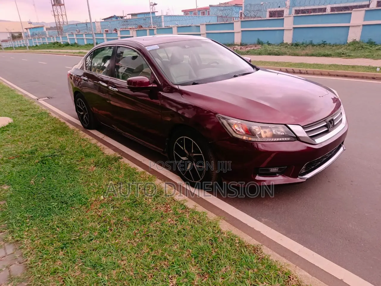 Honda Accord EX-L 4dr Sedan (2.4L 4cyl CVT) 2014 Red