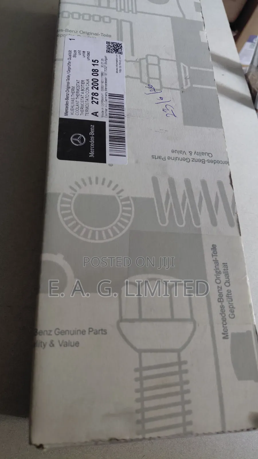 Mercedes-Benz Genuine Coolant Thermostat a – Original OEM