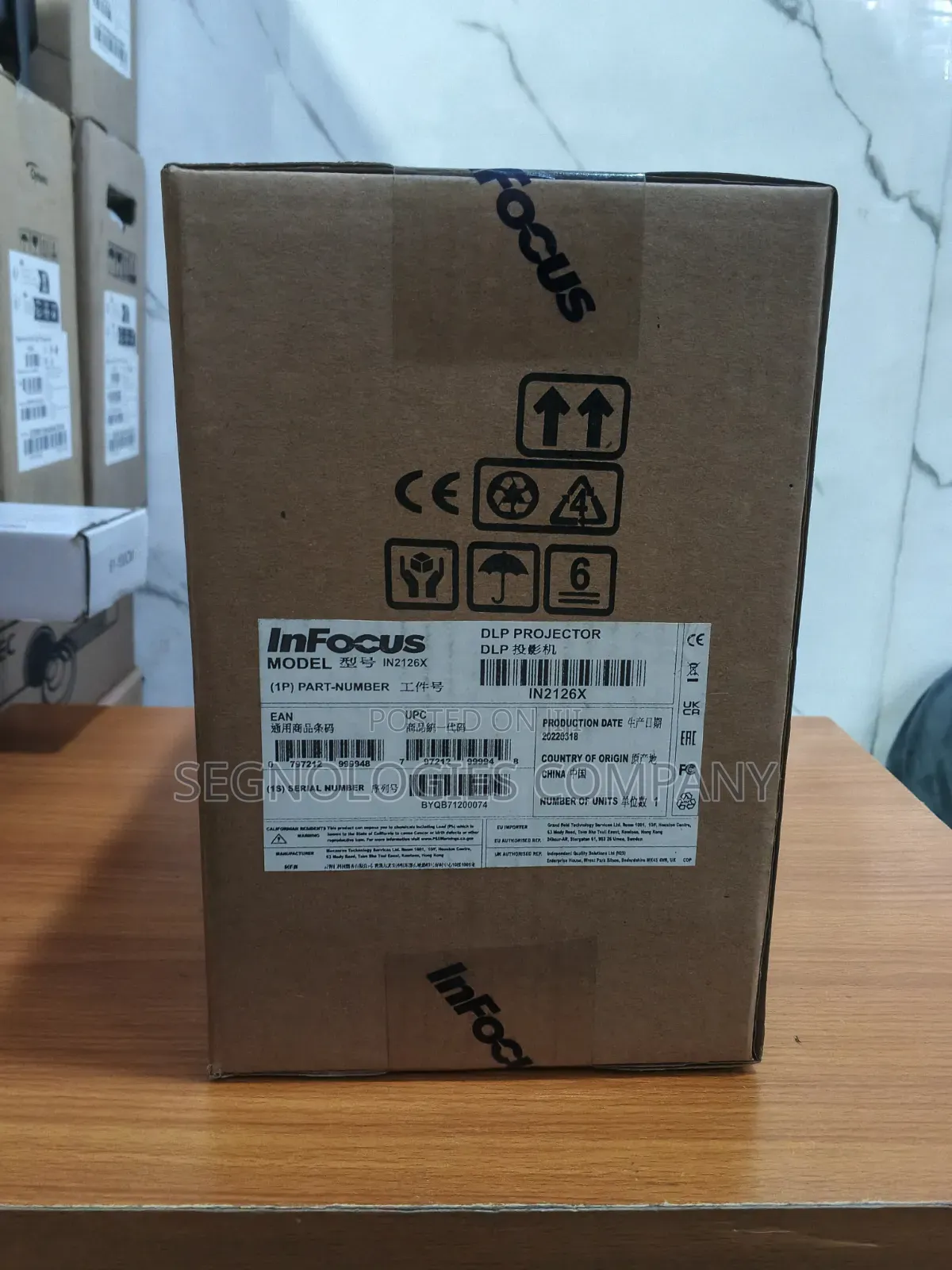 Infocus IN2126X 4200 Lumens 3D Ready DLP Projector