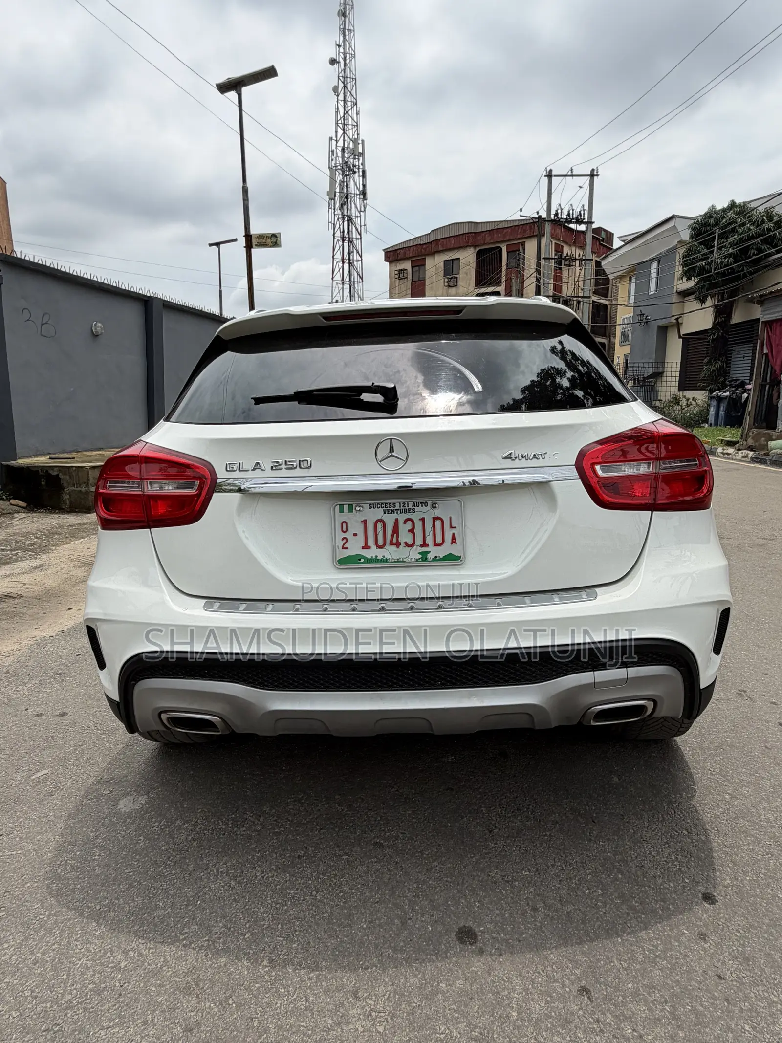 Mercedes-Benz GLA 250 2015 White