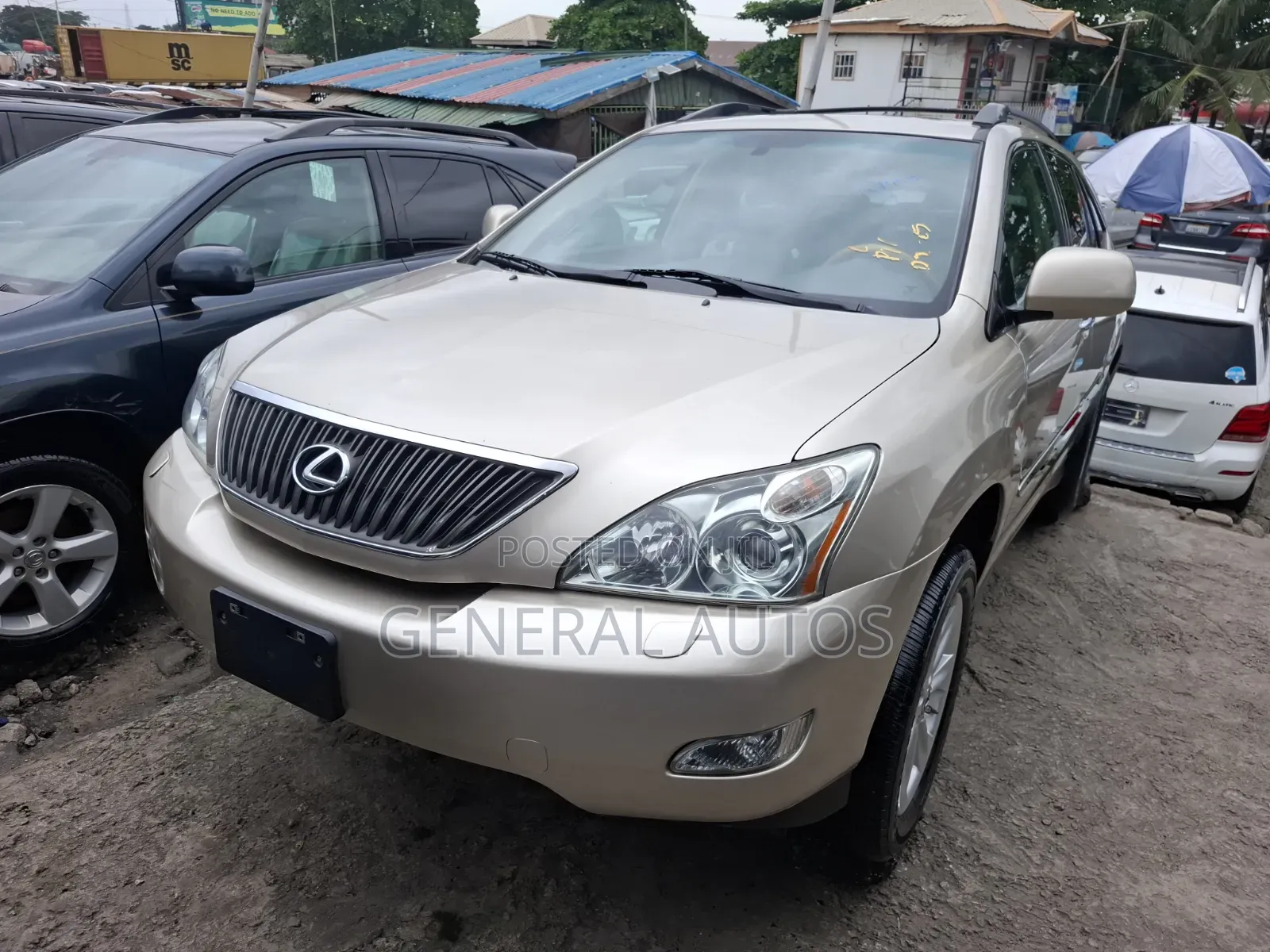 Lexus RX 2009 Gold