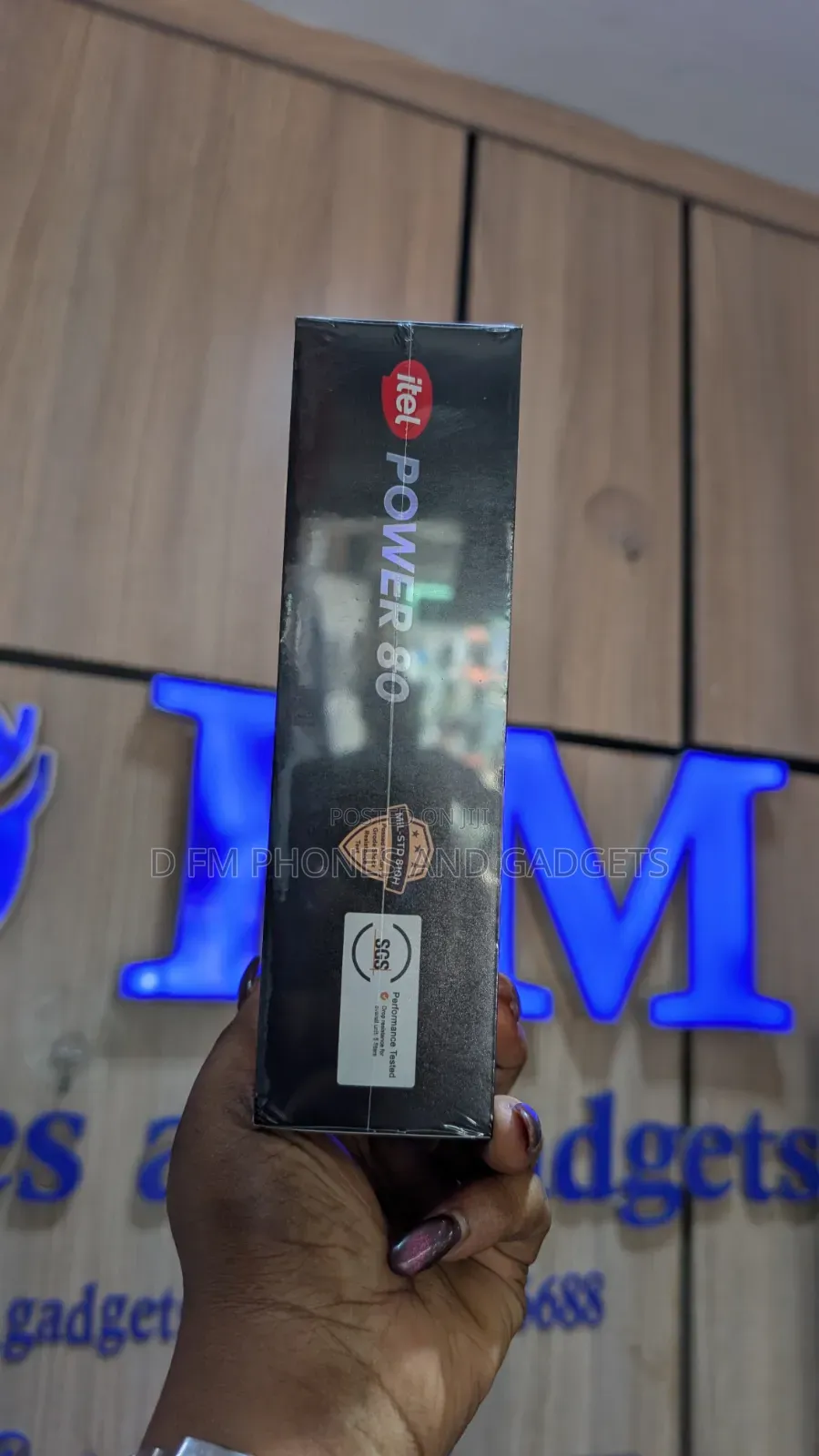 New Itel Power 80 128 GB Orange