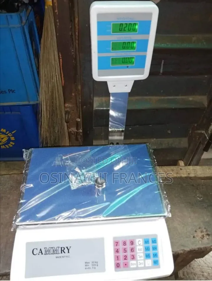 50kg Stainless Steel Digital Measuring Table Scale Stainless Body