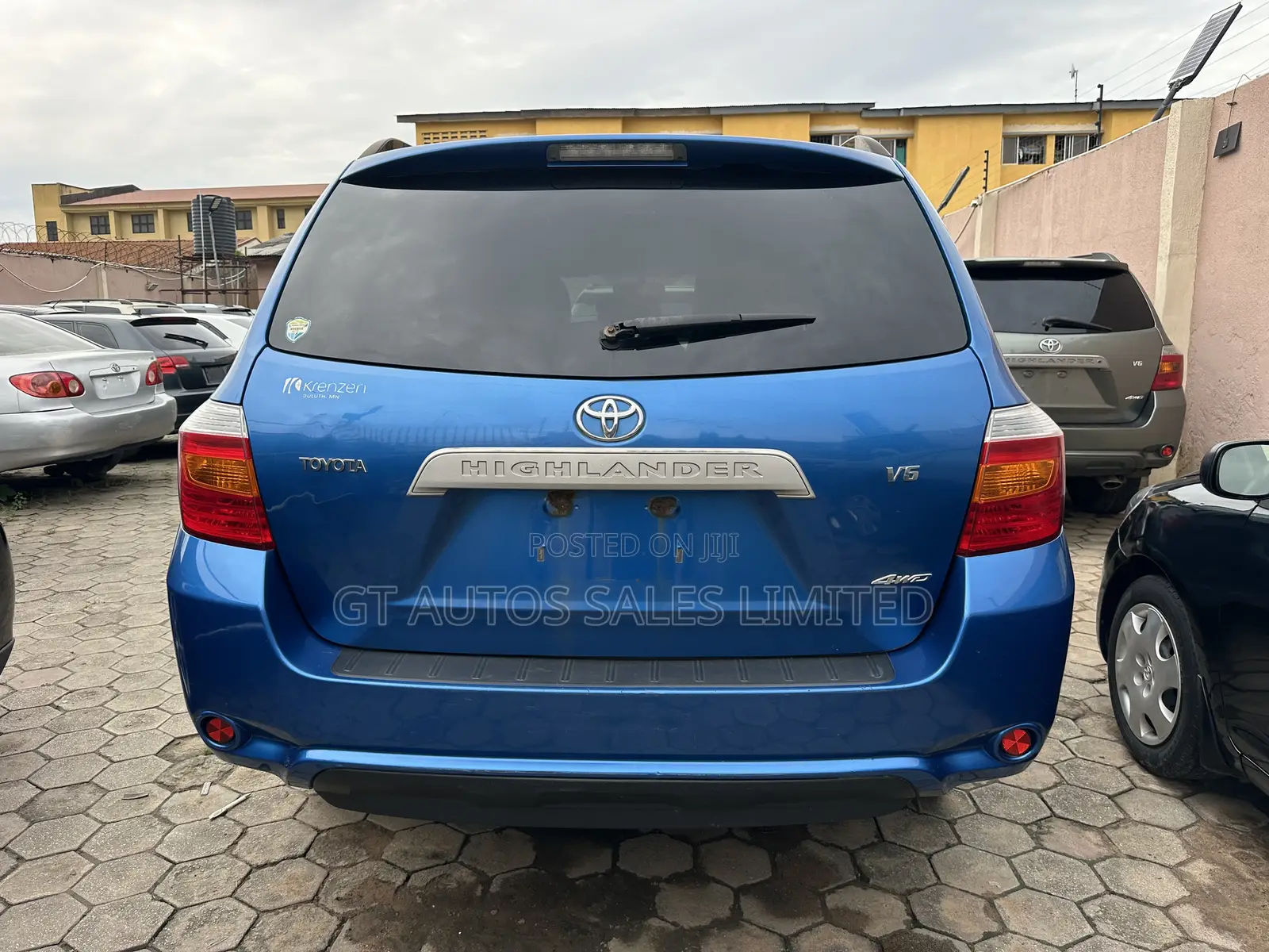 Toyota Highlander Sport 2008 Blue