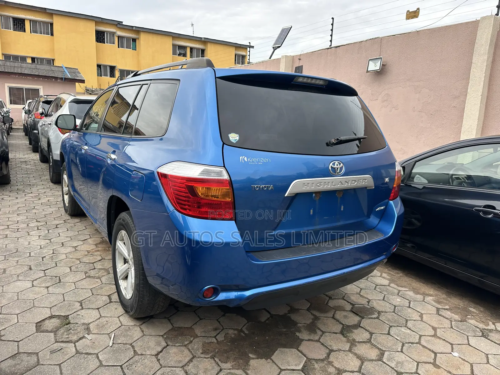 Toyota Highlander Sport 2008 Blue