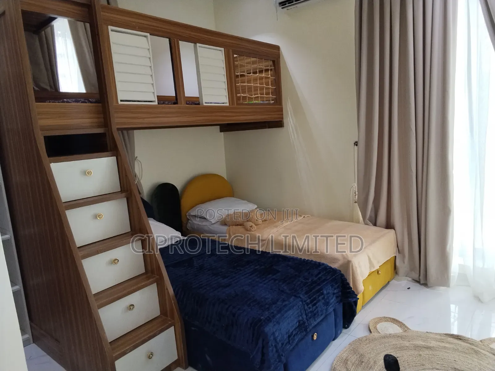 Wooden Bunk Bed Adults Children