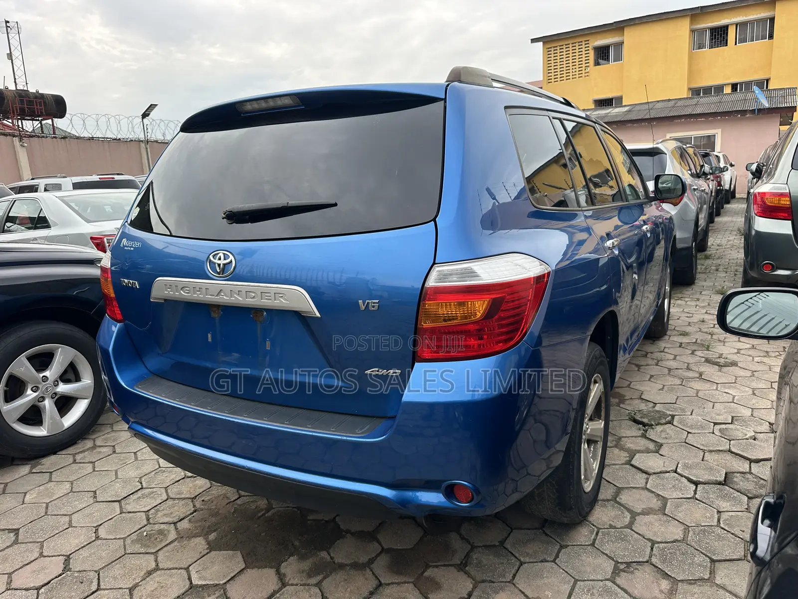 Toyota Highlander Sport 2008 Blue