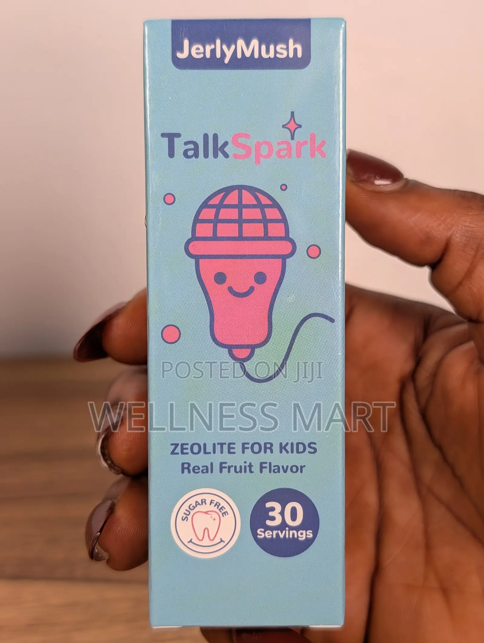 Jerlymush Kids Zeolite Drops | D3 + B12 | Berry Flavor 30ml