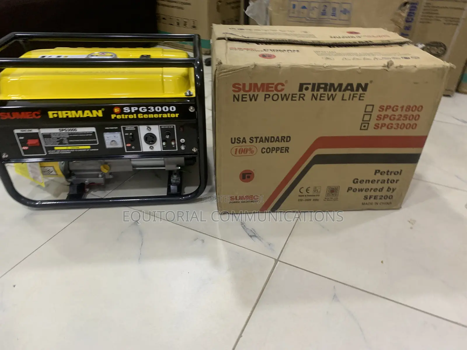 Sumec Firman Spg3000 Petrol Generator