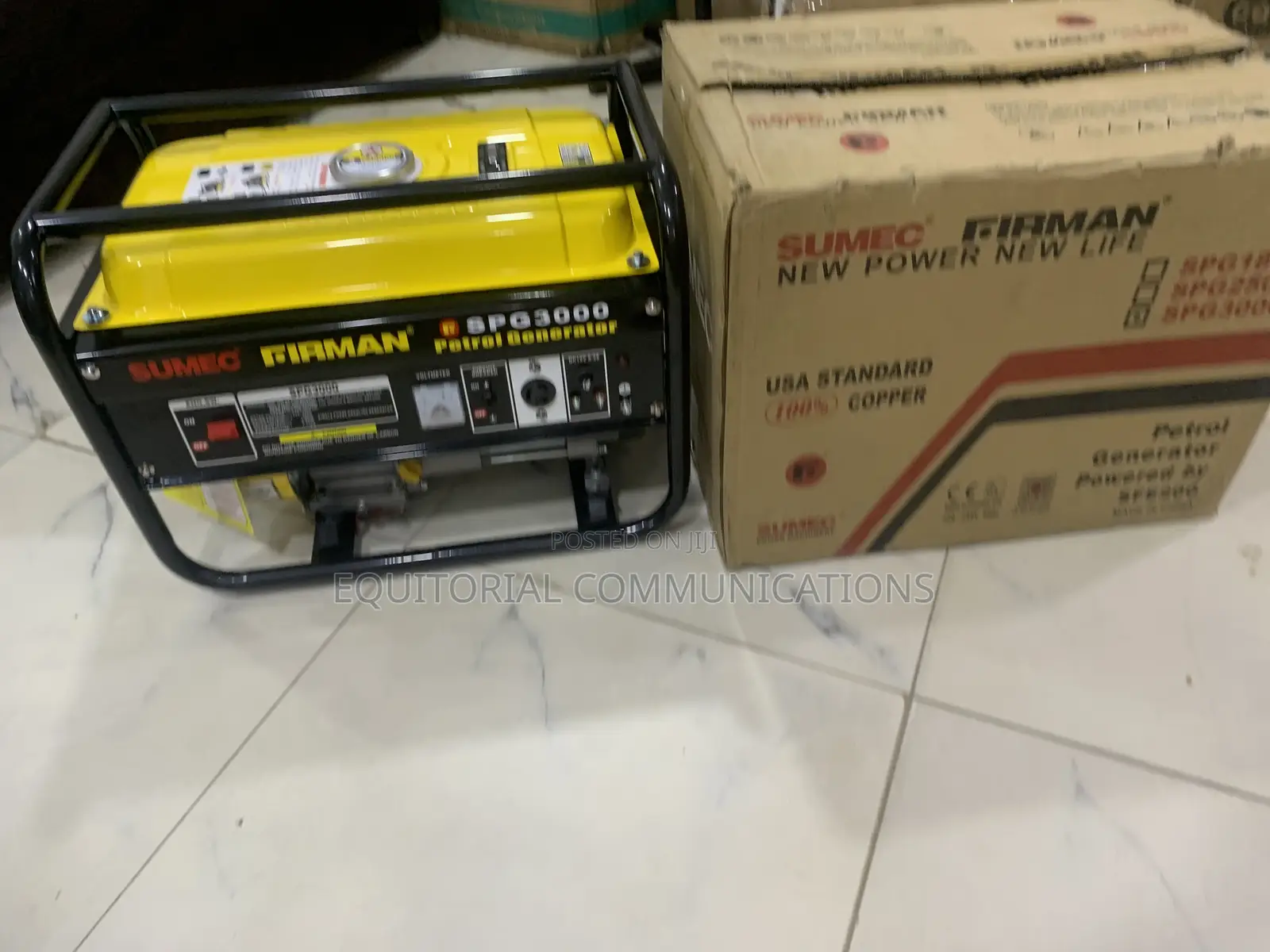SUMEC FIRMAN SPG3000 Manual Start Generator