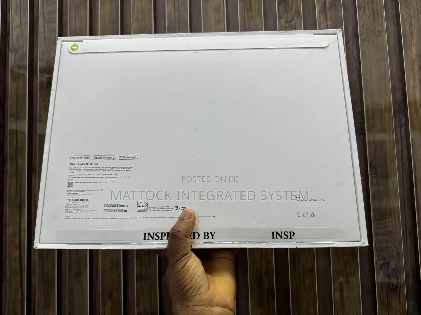 New Laptop Apple MacBook Pro 2026 M5 Max 36GB Apple M5 Pro SSD 1T