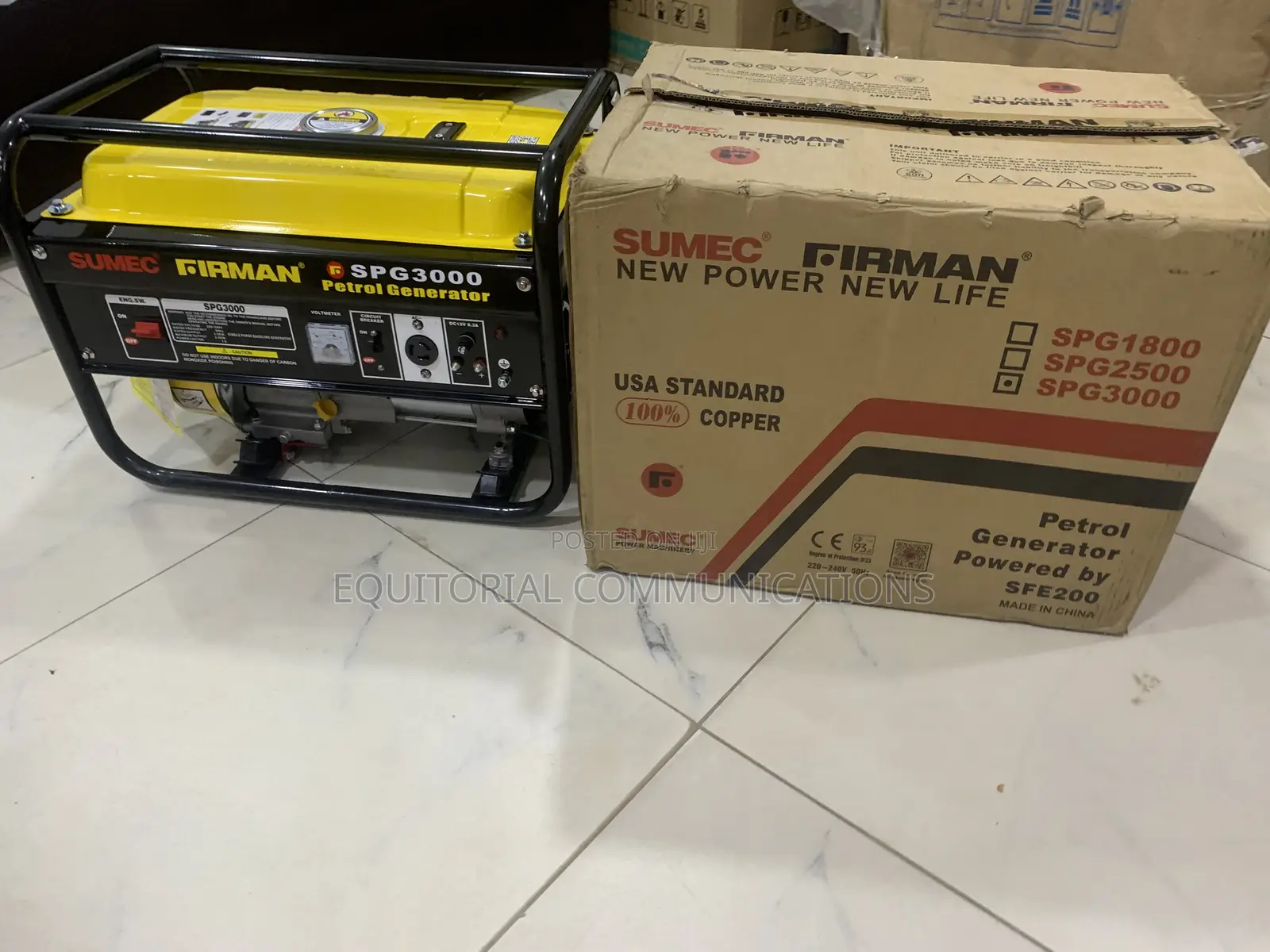 SUMEC FIRMAN SPG3000 Heavy Duty Generator