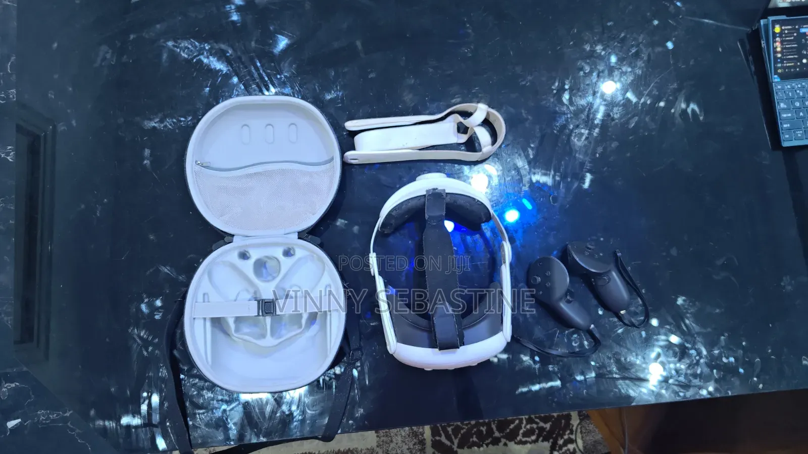 MetaQuest 3 VRHeadset+HardStrap Carrying Case (Preloaded With Games)
