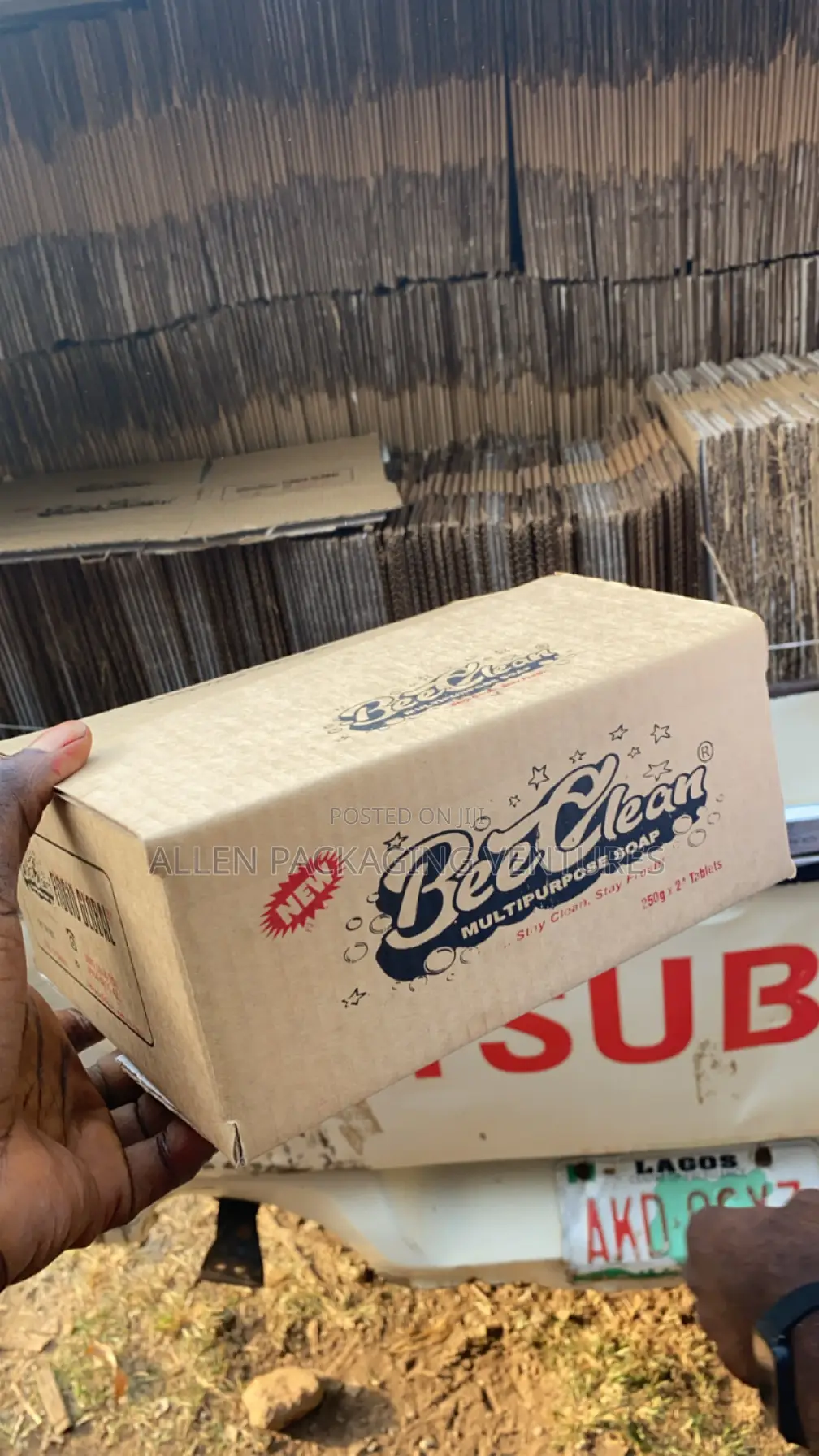 Soap Carton, 200g by 24pcs.