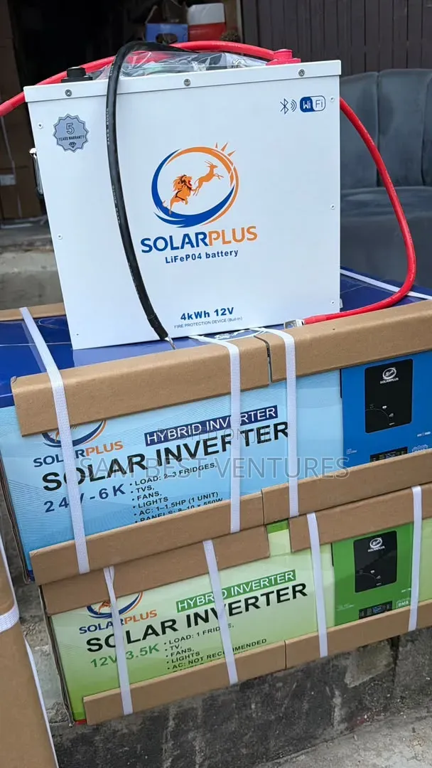 4kwh 12v Solarplus Lithium Battery With Wifi and Bluetooth