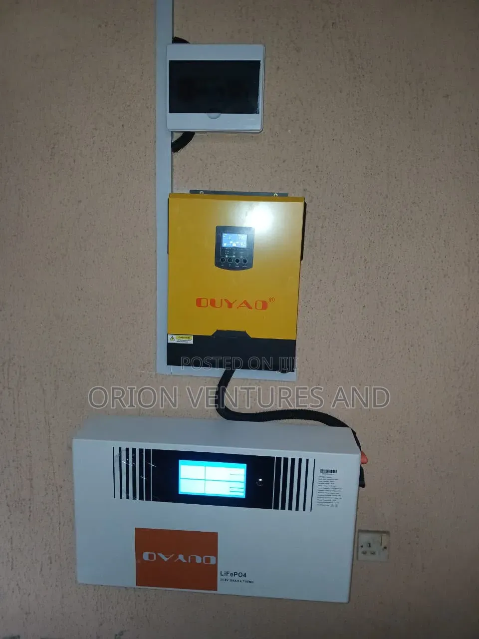 3kva 24v Hybrid Inverter (Yellow) - Works With or Without Battery