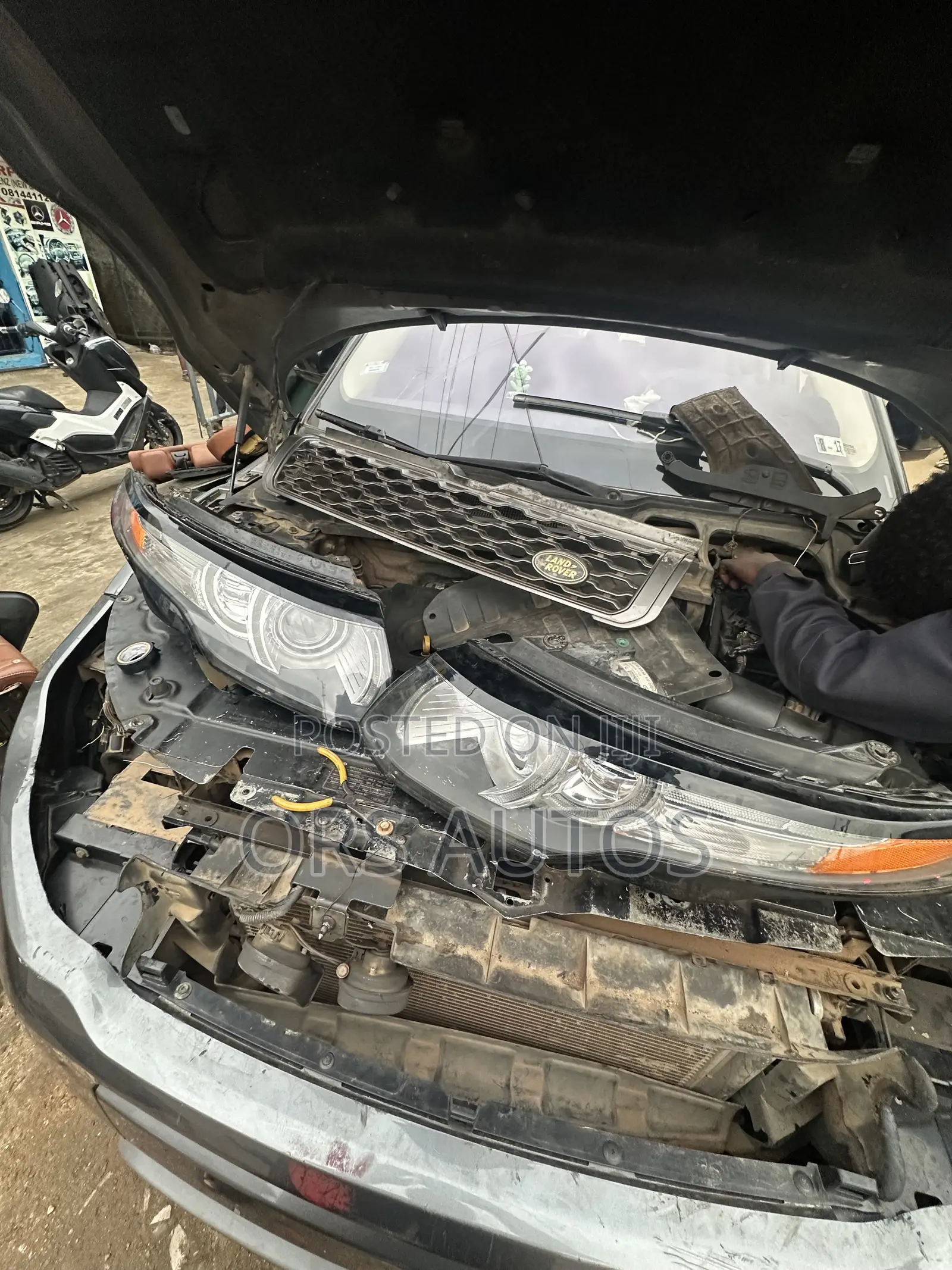 Headlamp Evoque 2013 Charger