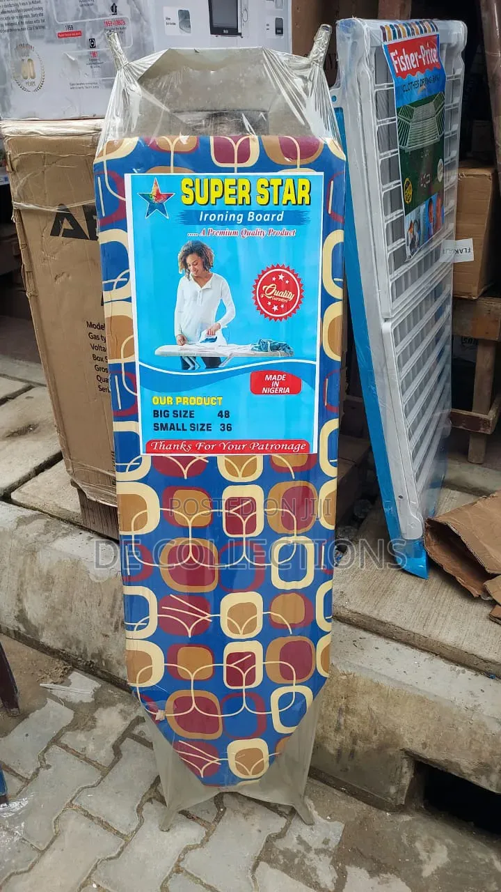 Super Star Ironing Board With Iron Rest